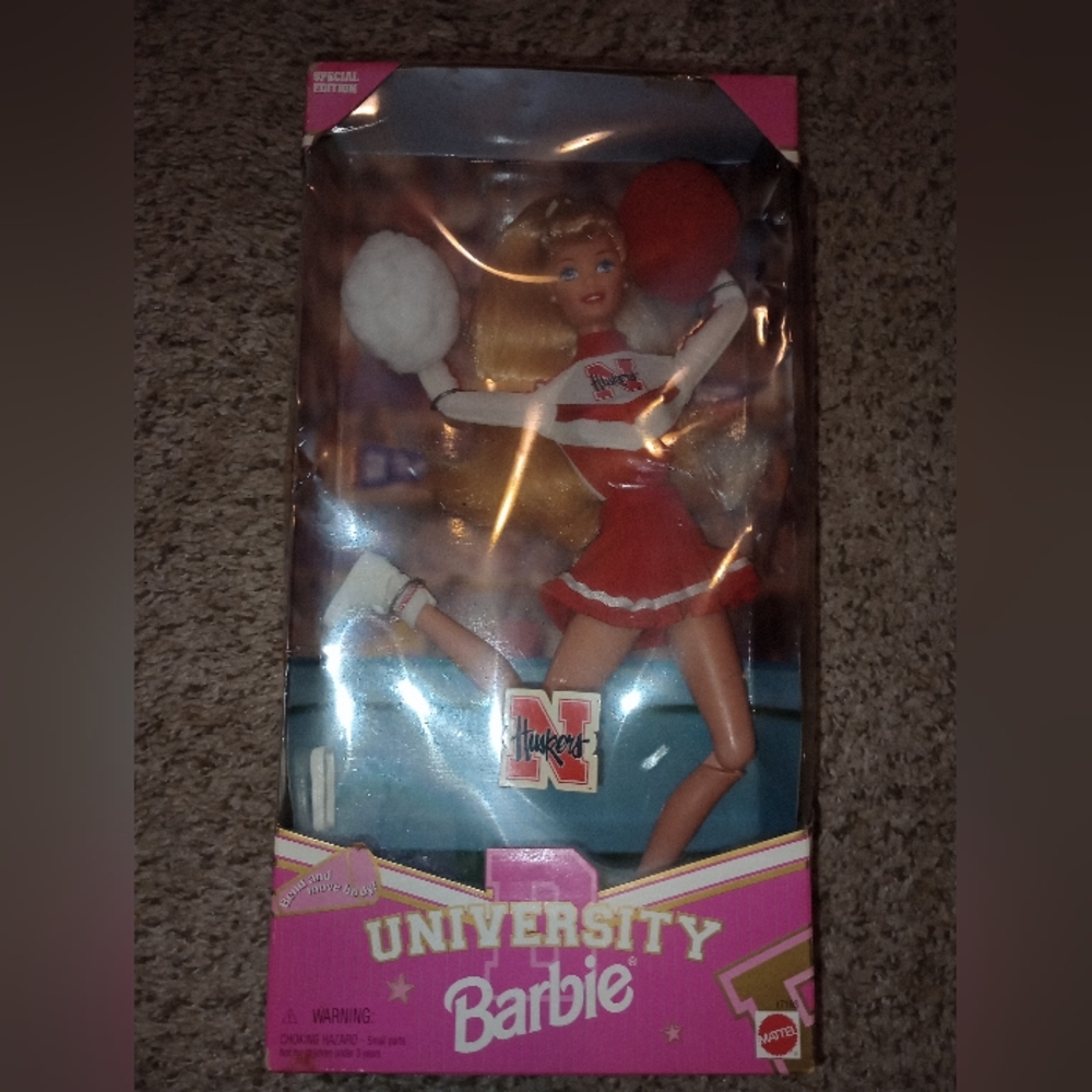 Nebraska Huskers University Barbie